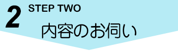 2.内容のお伺い